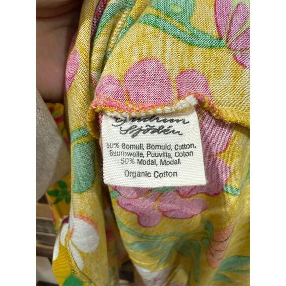 Gudrun Sjoden floral boho lagenlook dress size XXL - Picture 5 of 8